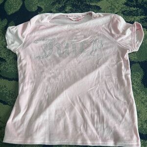 Size medium Juicy Couture Pink T-Shirt